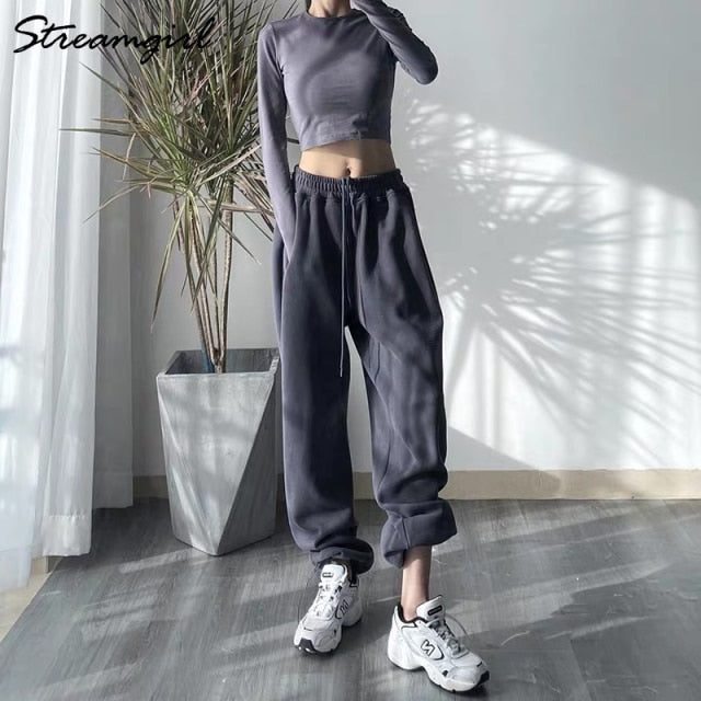 STREAMGIRL trendy sweatpants