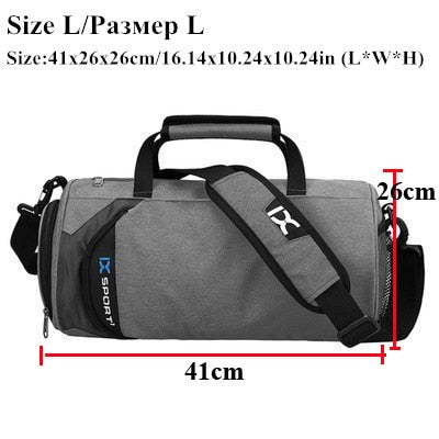 Male gym bag